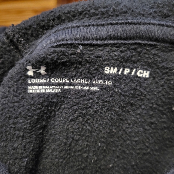 Under Armour Men's Black Hoodie Size S - Picture 2 of 2